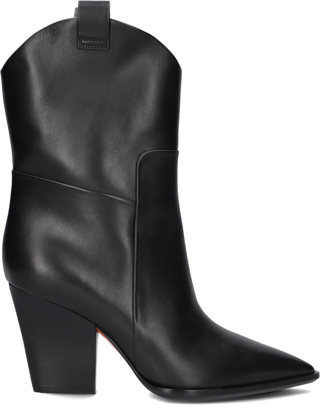 Santoni Laarzen
Dames 59604, Maat: 41, Materiaal: Leer, Kleur: Zwart