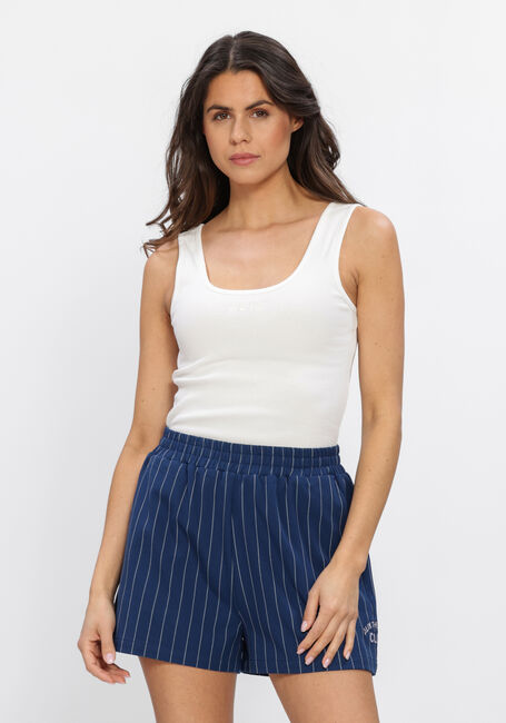 Witte ALIX THE LABEL Top LADIES KNITTED RIB TANKTOP - large