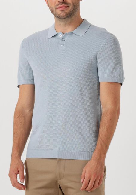 Lichtblauwe DRYKORN Polo TRITON 420187 - large