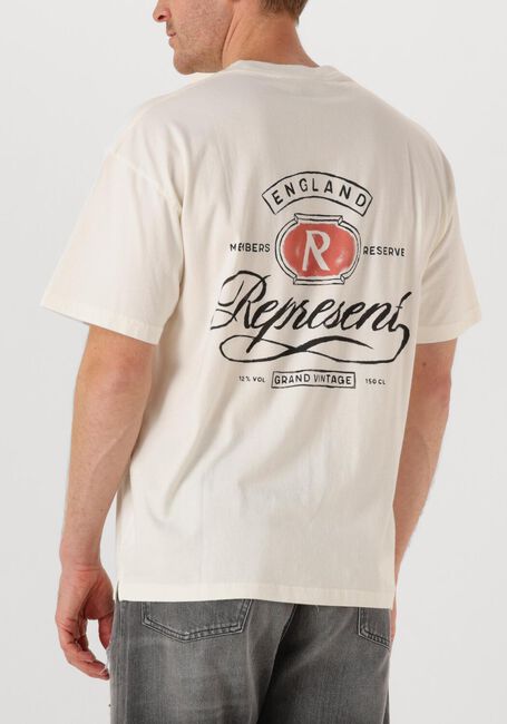 Witte REPRESENT T-shirt GRAND VINTAGE HAND DRAWN T SH - large