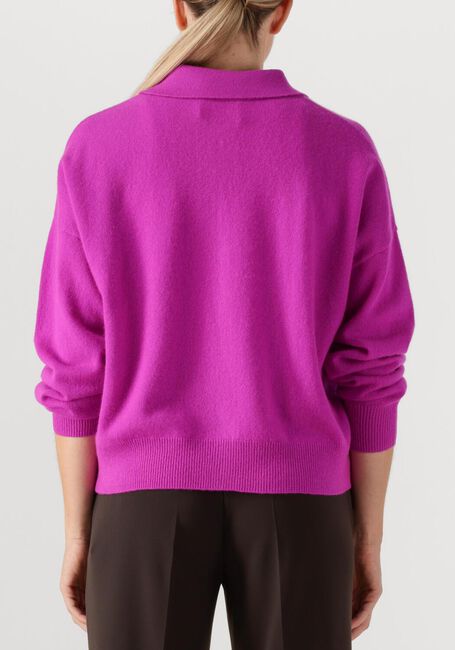 Paarse ABSOLUT CASHMERE Vest MAJURA - large