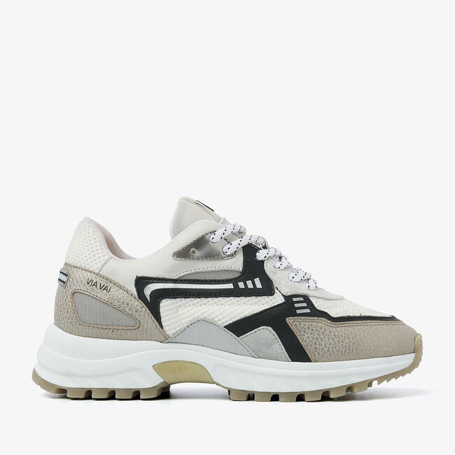 Grijze VIA VAI Lage sneakers DANAE NOAH - large