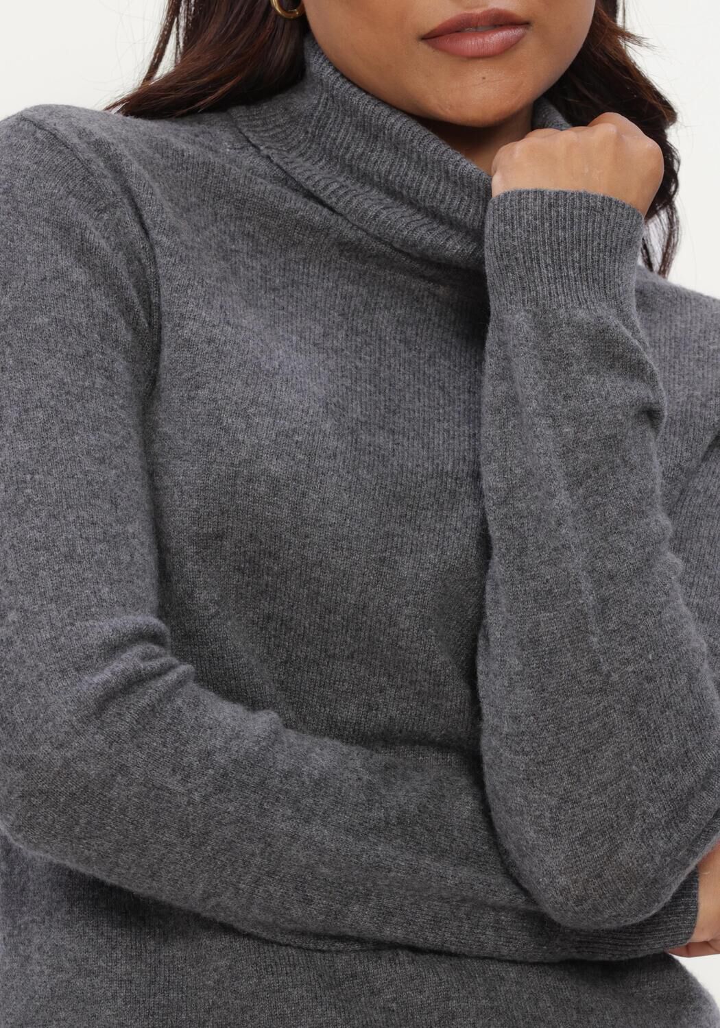 Donkergrijze ABSOLUT CASHMERE Trui THEMYS - large