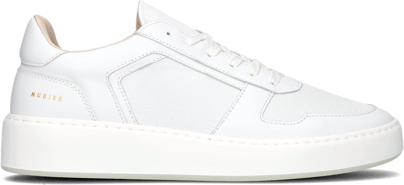Nubikk Lage Sneakers Heren Jiro Luca, Maat: 40, Materiaal: Leer, Kleur: Wit