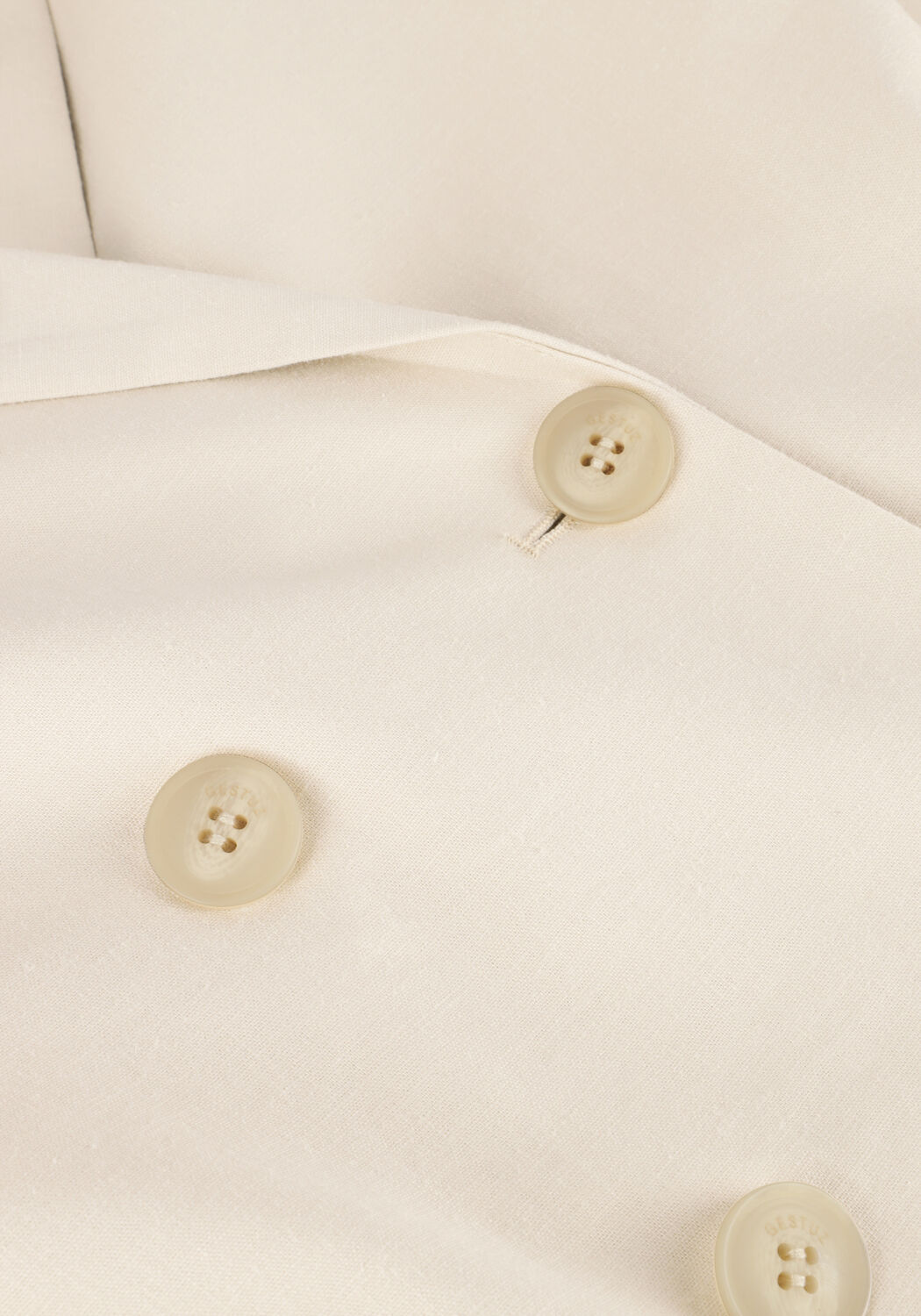 Gebroken wit GESTUZ Blazer ELARAHGZ LINEN BLAZER - large