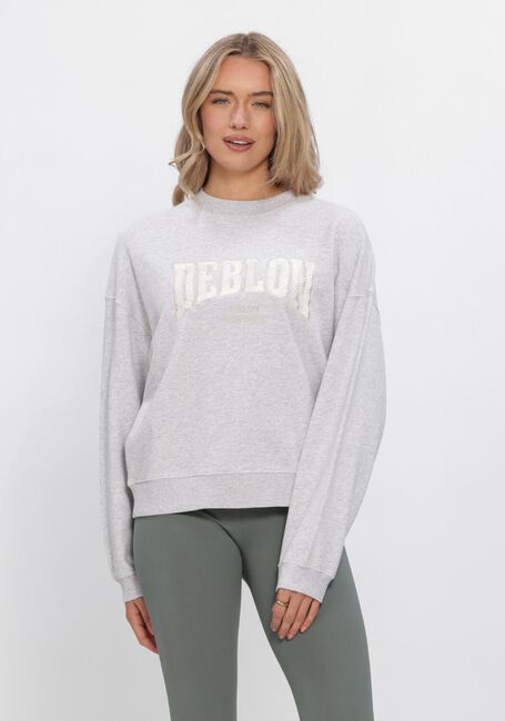 Lichtgrijze DEBLON SPORTS Sweater LIOR SWEATER - large