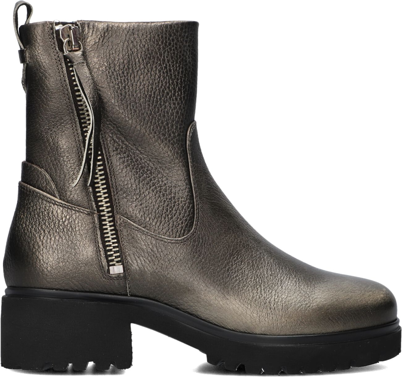 PiediNudi Enkellaarsjes
Dames Sora 17.02, Maat: 37, Materiaal: Leer, Kleur: Brons