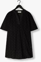 Zwarte RUBY TUESDAY Mini jurk SABELA HALF SLEEVES FULL EMBRO SHORT DRESS - medium