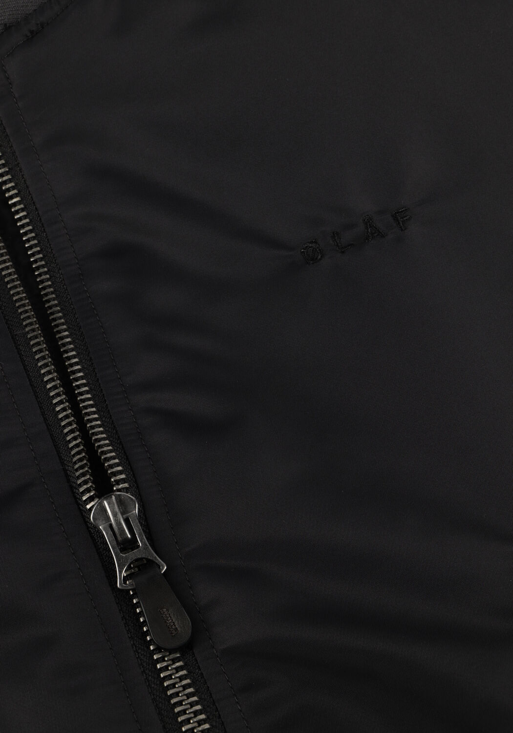 Zwarte OLAF HUSSEIN Jack BOMBER JACKET - large