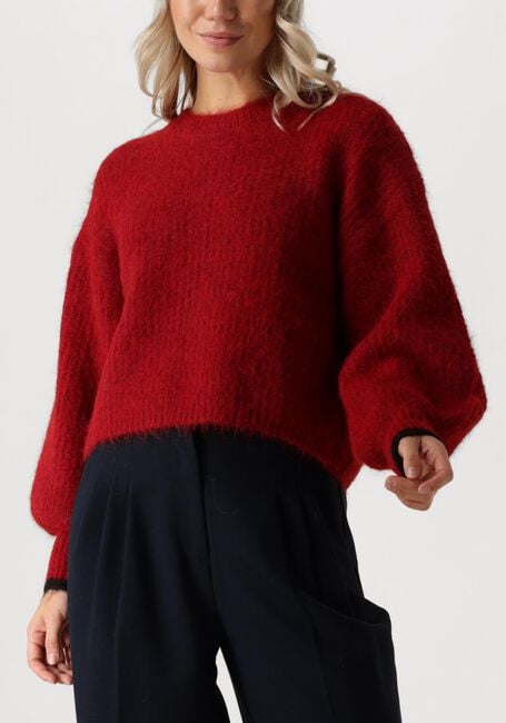 Bordeaux CO'COUTURE Trui CORALIECC CROP RIB O-KNIT - large