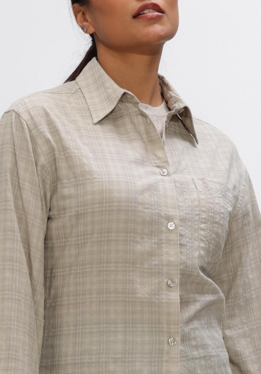 Zand OLAF HUSSEIN Blouses CHECKED FITTED SHIRT - large