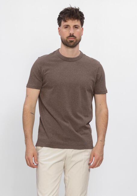 Bruine PROFUOMO T-shirt T-SHIRT CREW NECK JERSEY - large