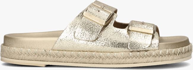 Gouden LINA LOCCHI Slippers MET 2 GESP SLIPPER ESPA ZOOL Gouden LINA LOCCHI Slippers MET 2 GESP SLIPPER ESPA ZOOL - large