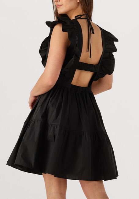 Zwarte SECOND FEMALE Mini jurk ZANA DRESS - large