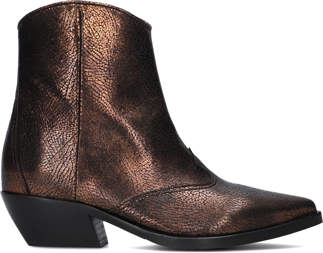 VIA VAI Enkellaarsjes
Dames Sienna Reed, Maat: 37, Materiaal: Leer, Kleur: Brons