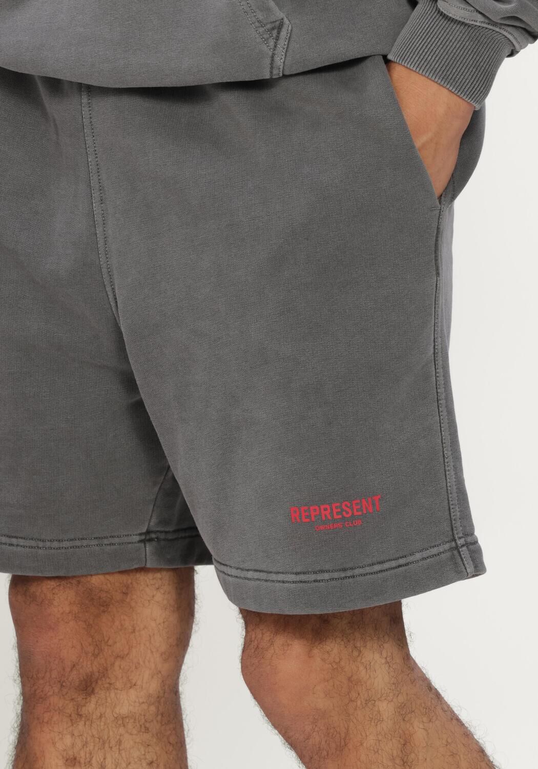 Zwarte REPRESENT Joggingbroek REPRESENT OWNERS CLUB SHORTS - large