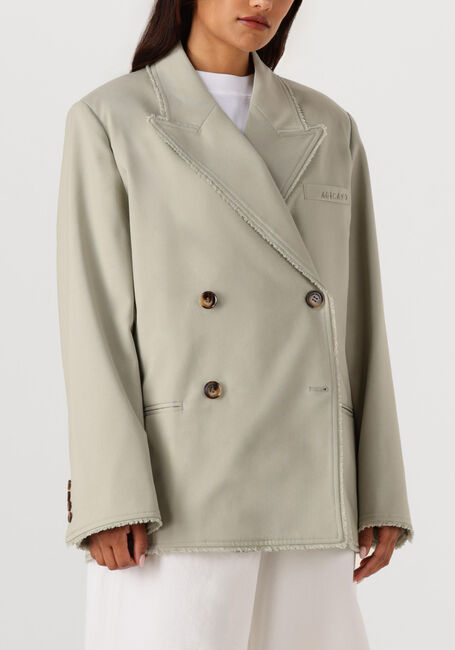 Groene AXEL ARIGATO Blazer THEA FRAYED BLAZER - large