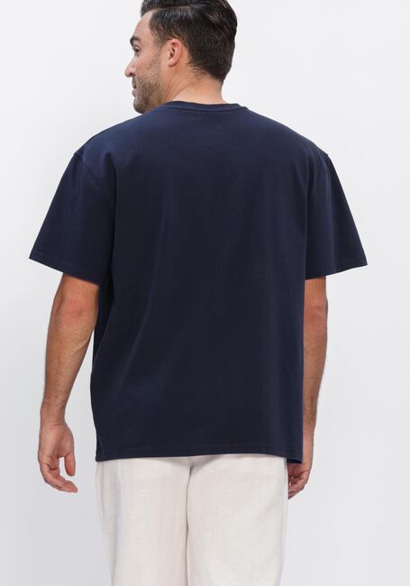 Donkerblauwe LES DEUX T-shirt CREW T-SHIRT - large