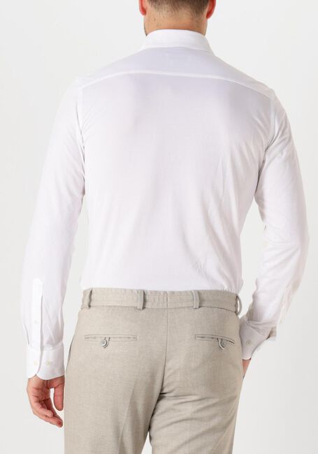 Witte PROFUOMO Klassiek overhemd SHIRT X-CUTAWAY JAPANESE KNITTED - large