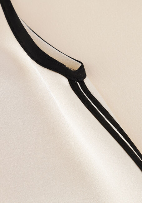 Beige FORTE FORTE Top ENVERS SATIN SHINY TOP - large