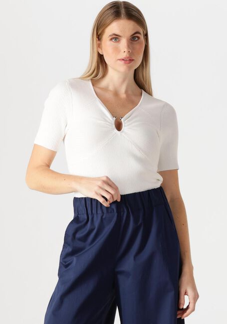 Gebroken wit CAROLINE BISS T-shirt 1260 - large