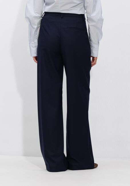 Donkerblauwe GESTUZ Wijde broek GZPAULA MW PANTS - large