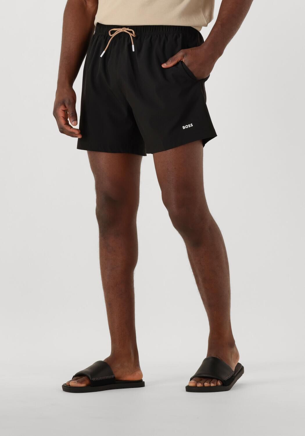 Boss Black Zwembroek Heren Tio, Maat: L, Kleur: Zwart