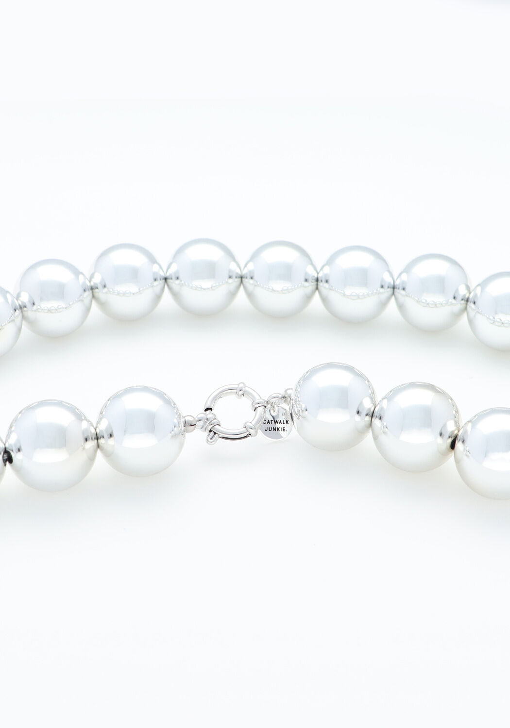 Zilverkleurig BONNIE STUDIOS Kettingen MIDNIGHT SILVER NECKLACE - large