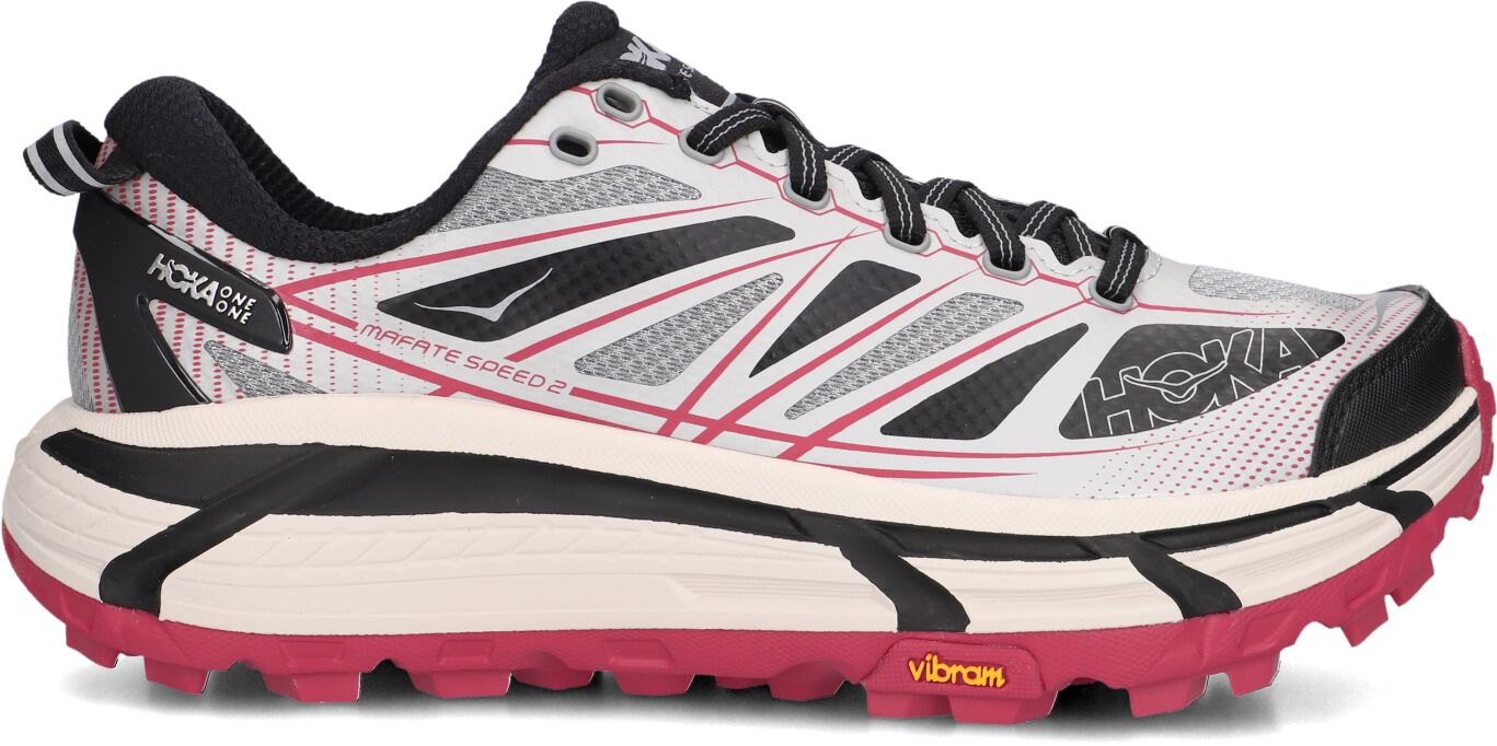 Hoka Lage Sneakers Dames Mafate Speed 2, Maat: 42, Materiaal: Mesh, Kleur: Grijs afbeelding 1
