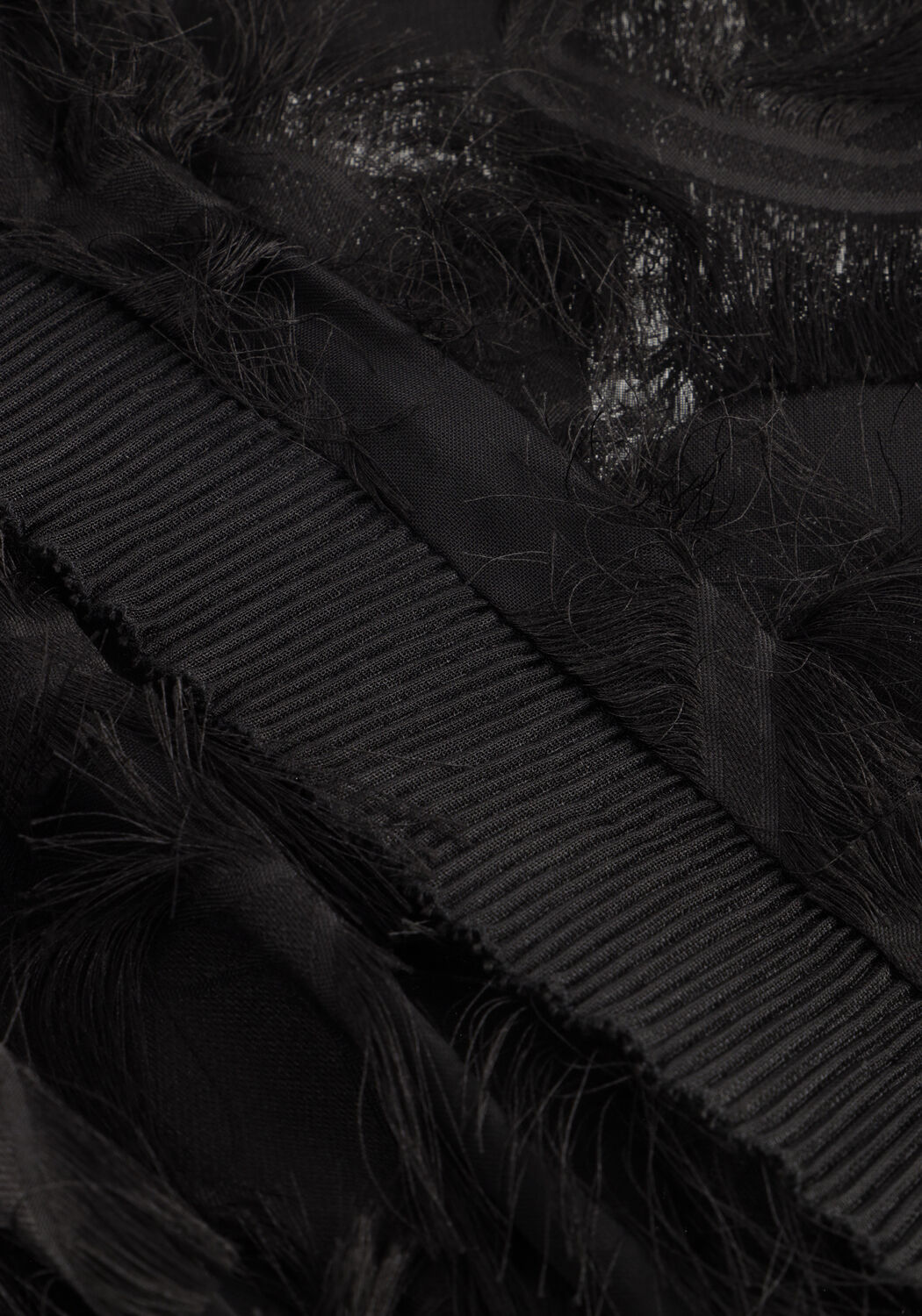 Zwarte CO'COUTURE Blouses SYRACC STRUCTURE BLOUSE - large