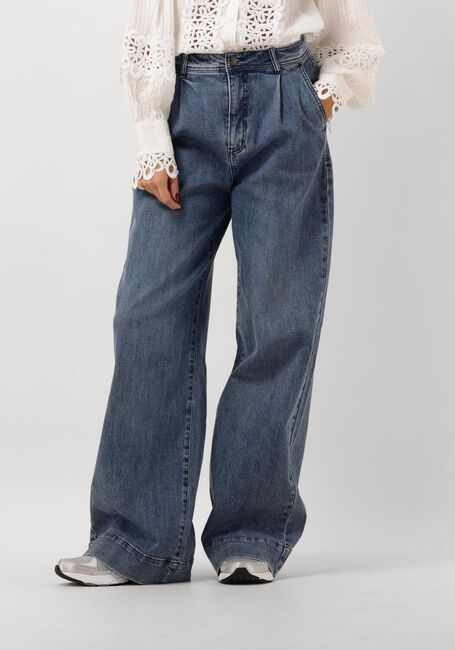 Donkerblauwe COPENHAGEN MUSE Wide jeans CMJEAN-WIDE PANTS - large
