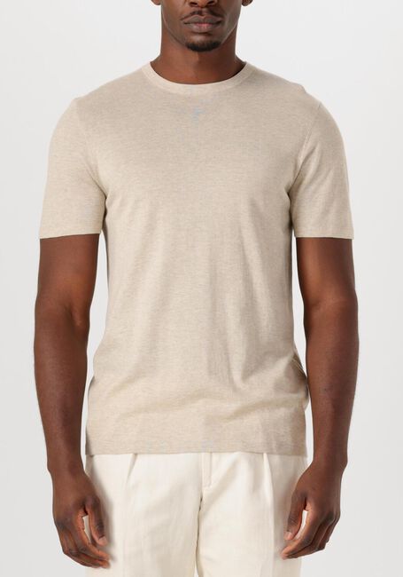 Beige PROFUOMO T-shirt T-SHIRT CREW NECK SS - large