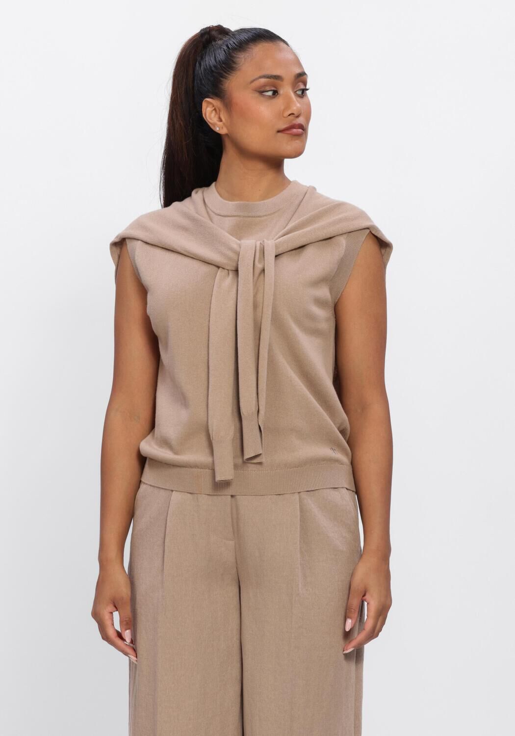 Creme DANTE6 Top DOUBLE LAYERD SWEAT - large