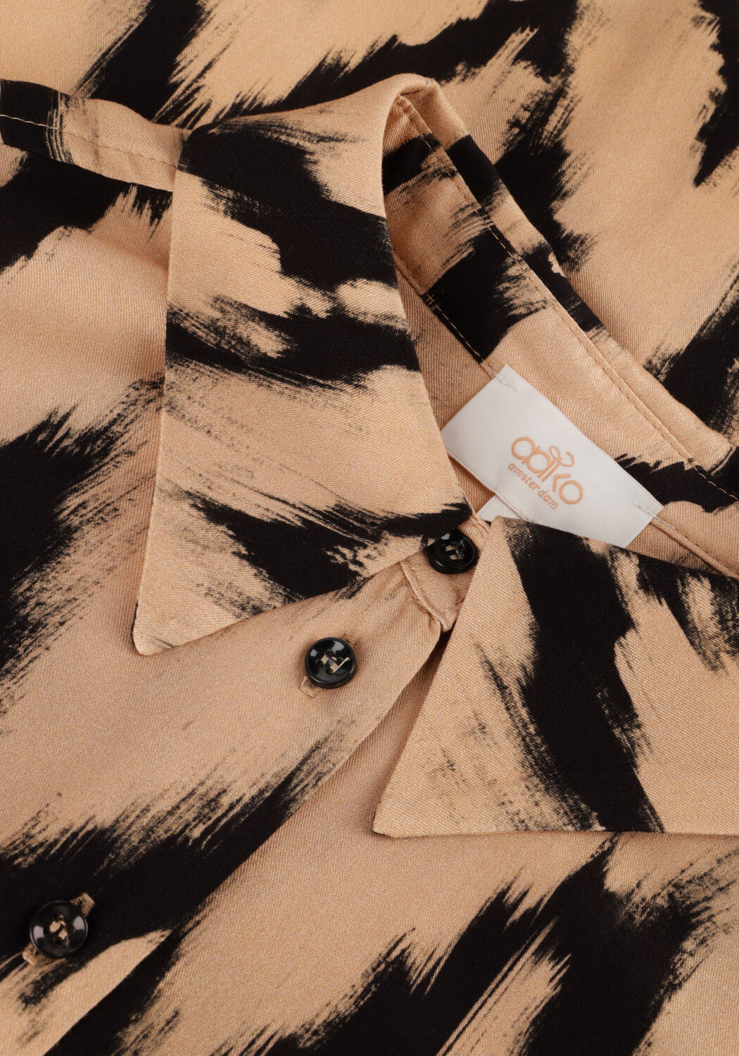 Beige AAIKO Top JANNIKE VIS 528 - large