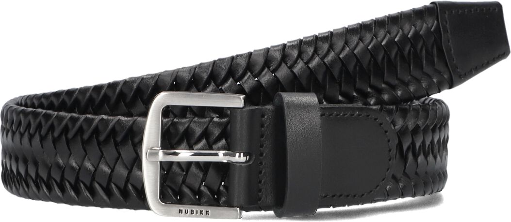 Nubikk Riem
Heren Liam Belt, Materiaal: Leer, Kleur: Zwart afbeelding 1