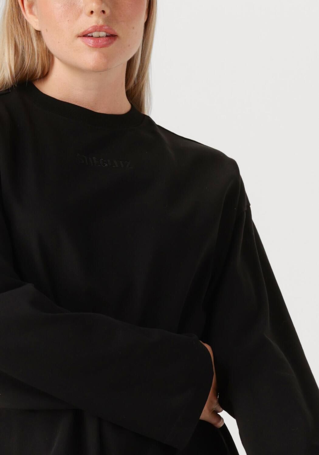 Zwarte STIEGLITZ Top BRISA SKATE LONGSLEEVE - large