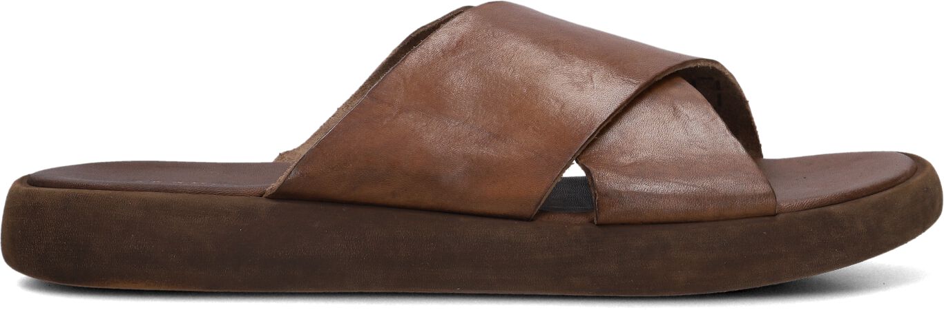 Brador Slippers
Heren 92-510, Maat: 40, Materiaal: Leer, Kleur: Bruin