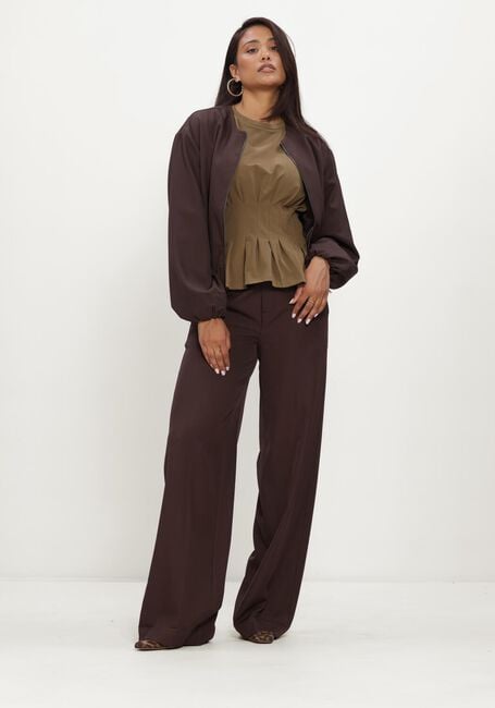 Bruine CO'COUTURE Broeken LUNACC WIDE PANT - large