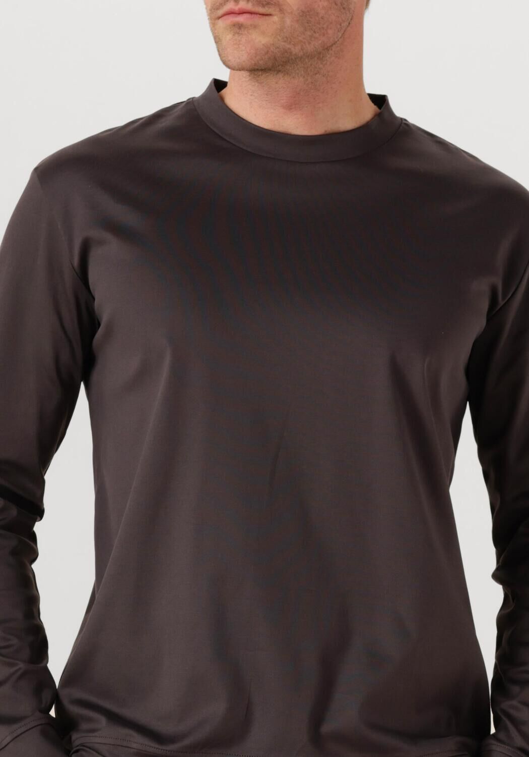 Antraciet VALENZA Trui HEAVY SUPIMA SWEATER - large