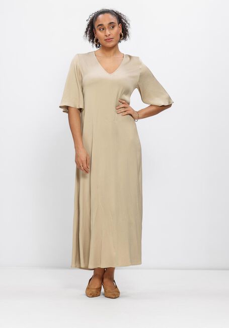 Beige DRYKORN Maxi jurk TIVONA - large