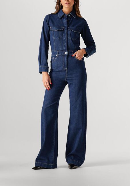 Blauwe 7 FOR ALL MANKIND Jumpsuits LUXE JUMPSUIT COVE - large