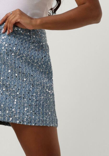 Lichtblauwe SECOND FEMALE Minirok LEMARA SKIRT - large