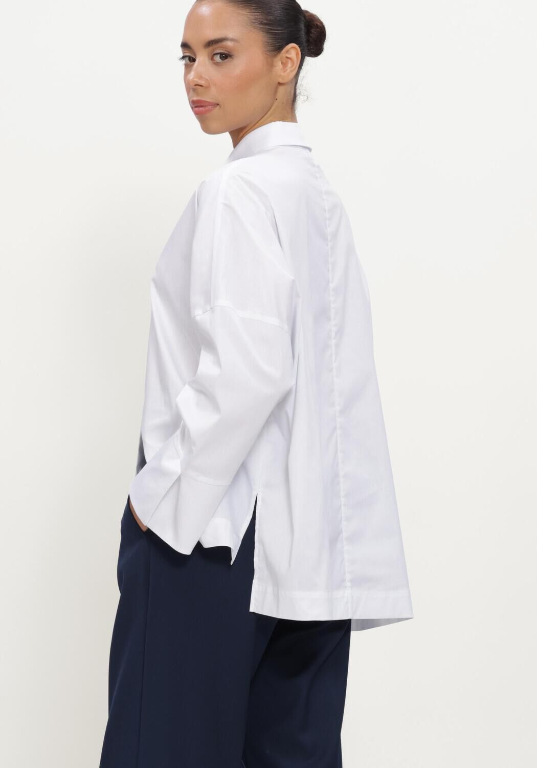 Witte FFC Blouses BLUSE KASTIG - large