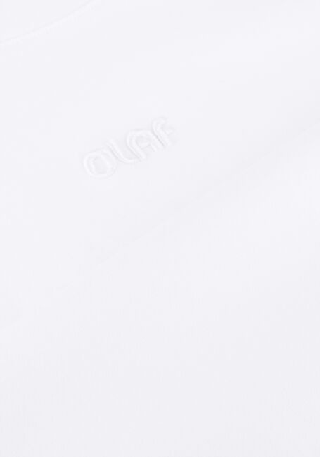 Witte OLAF HUSSEIN T-shirt WMN RETRO LOGO BOXY THEE - large