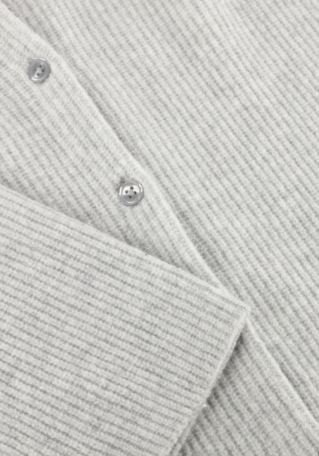 Lichtgrijze PENN & INK Vest CARDIGAN W25B345 - large