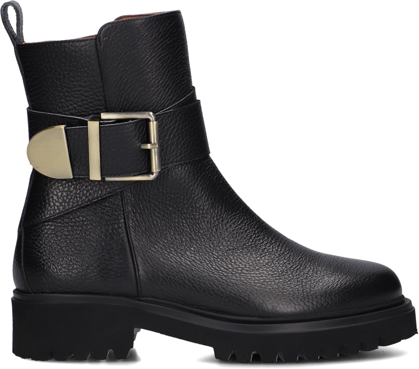 Lina Locchi Enkelboots Dames V67, Maat: 37, Materiaal: Leer, Kleur: Zwart