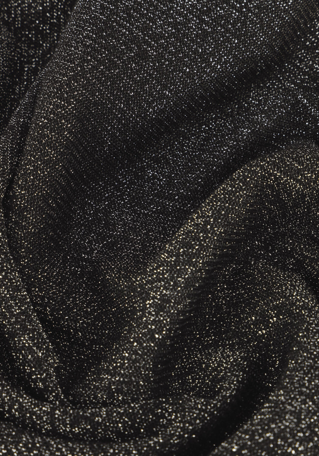 Zwarte CO'COUTURE Top SAHARA GLITTER TANK TOP - large