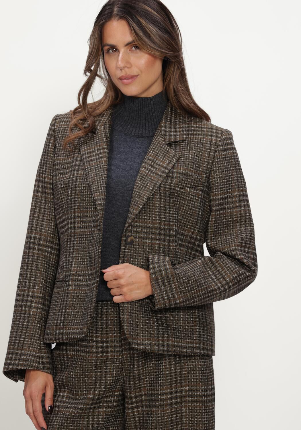 Bruine MARGAUX LONNBERG Blazer FIONA VESTE - large