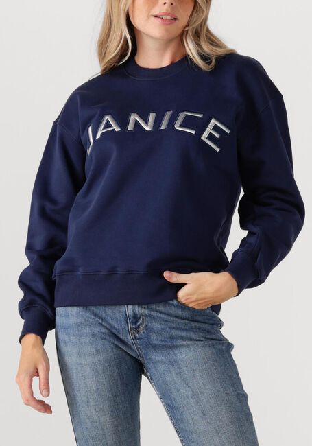 Donkerblauwe JANICE Sweater ANDY - large