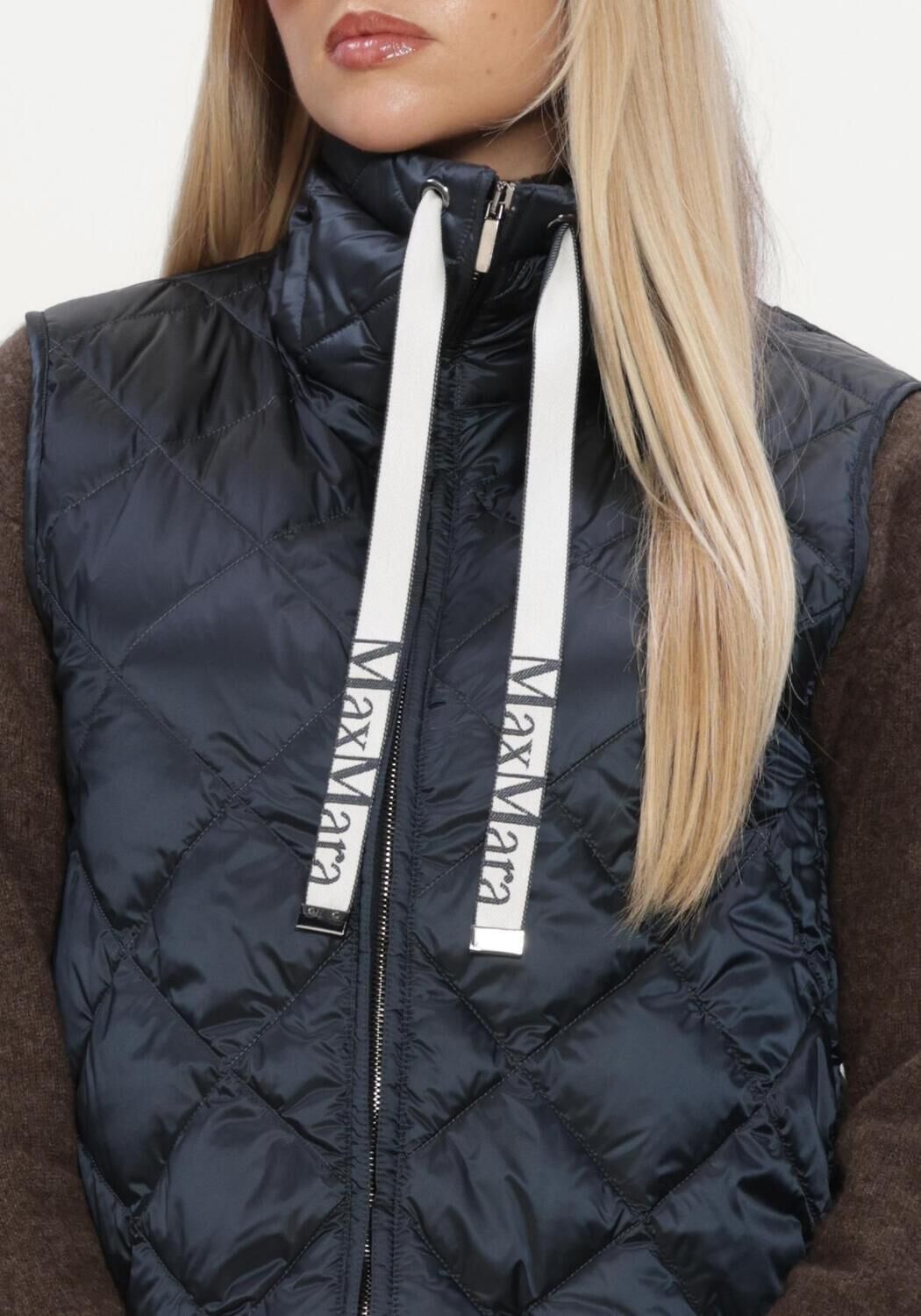Bruine MAX MARA Gilet TREGIC - large
